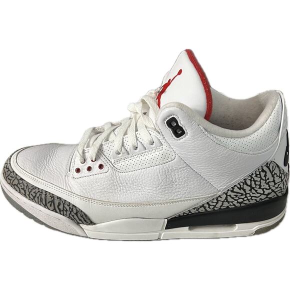 2017 Nike Air Jordan 3 Retro NRG Free Throw Line Basketball 923096-101 Size 14 - Picture 3 of 9